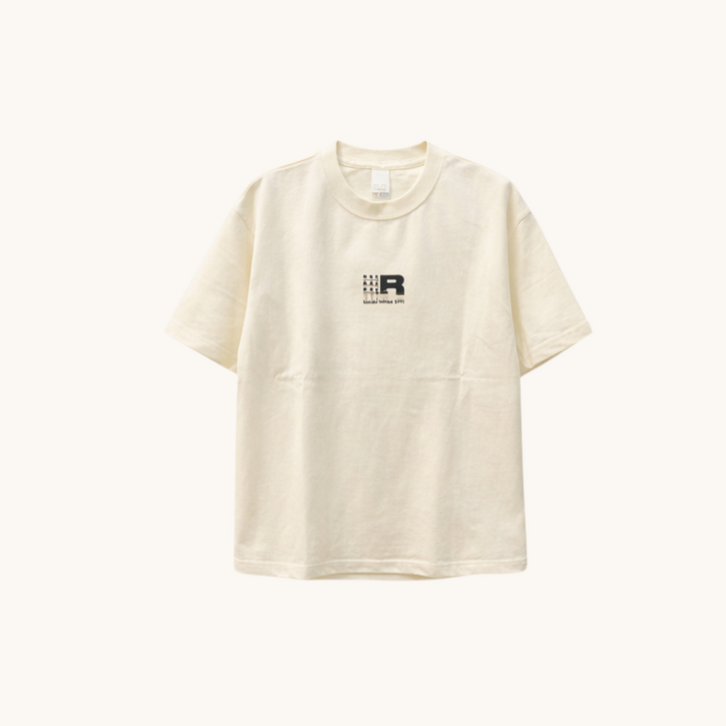 White Oversize tee 250 GSM
