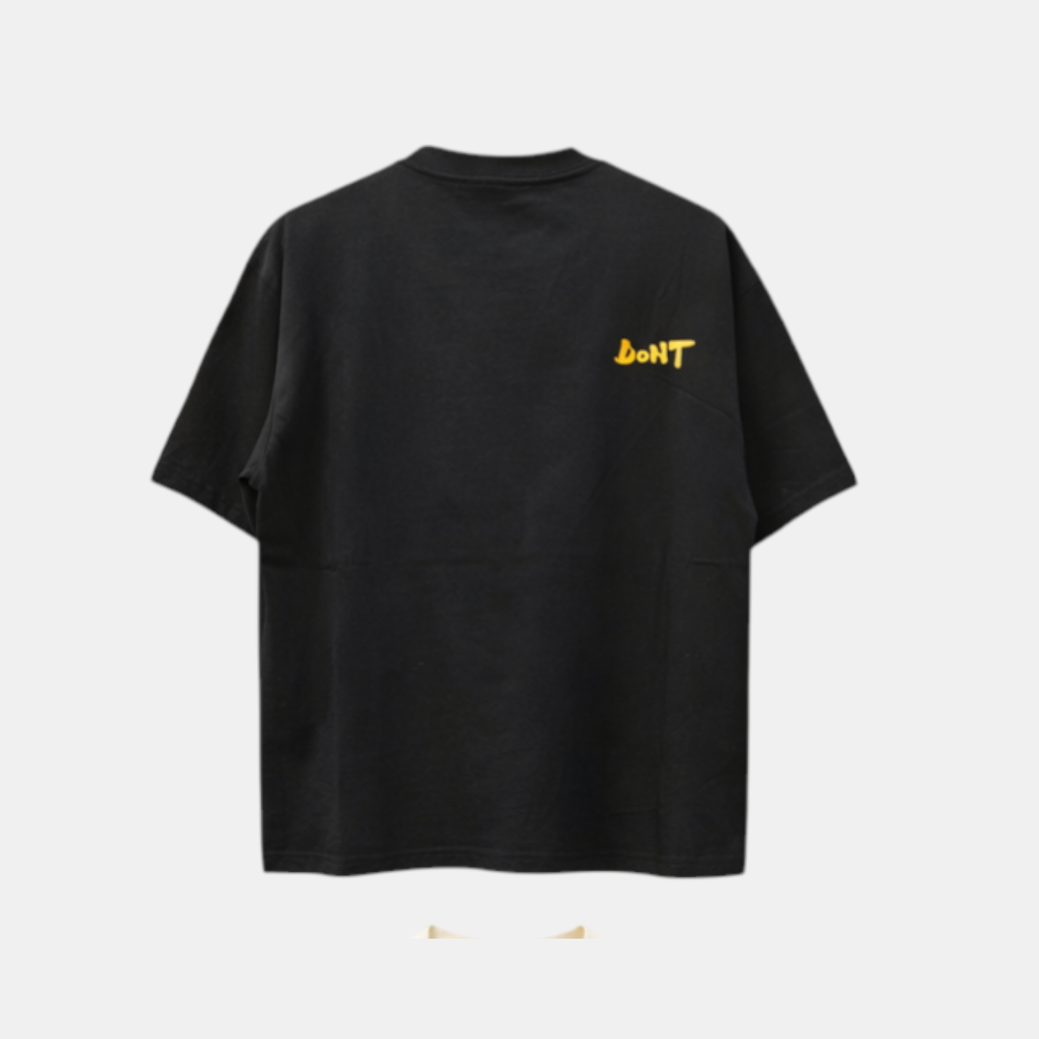 003 Black Oversize Tee