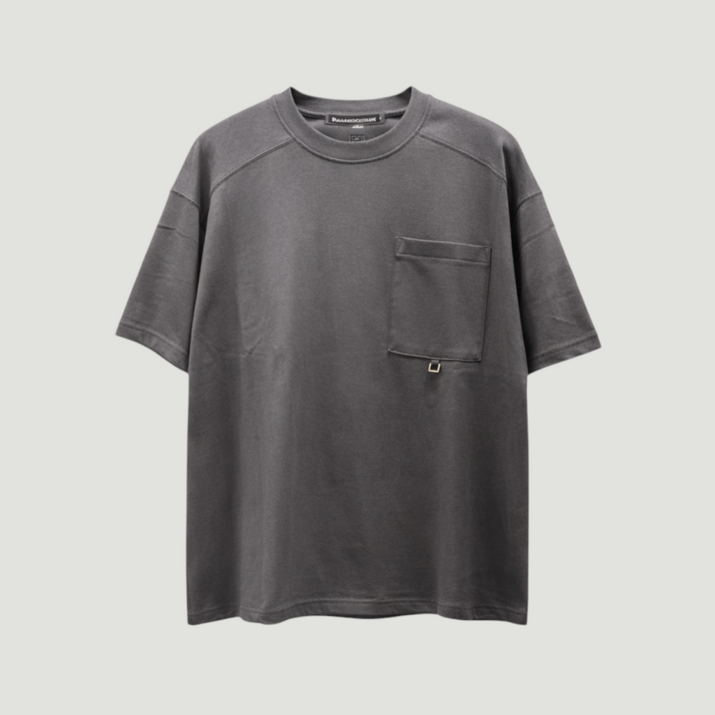 Oversize Tee with Pocket