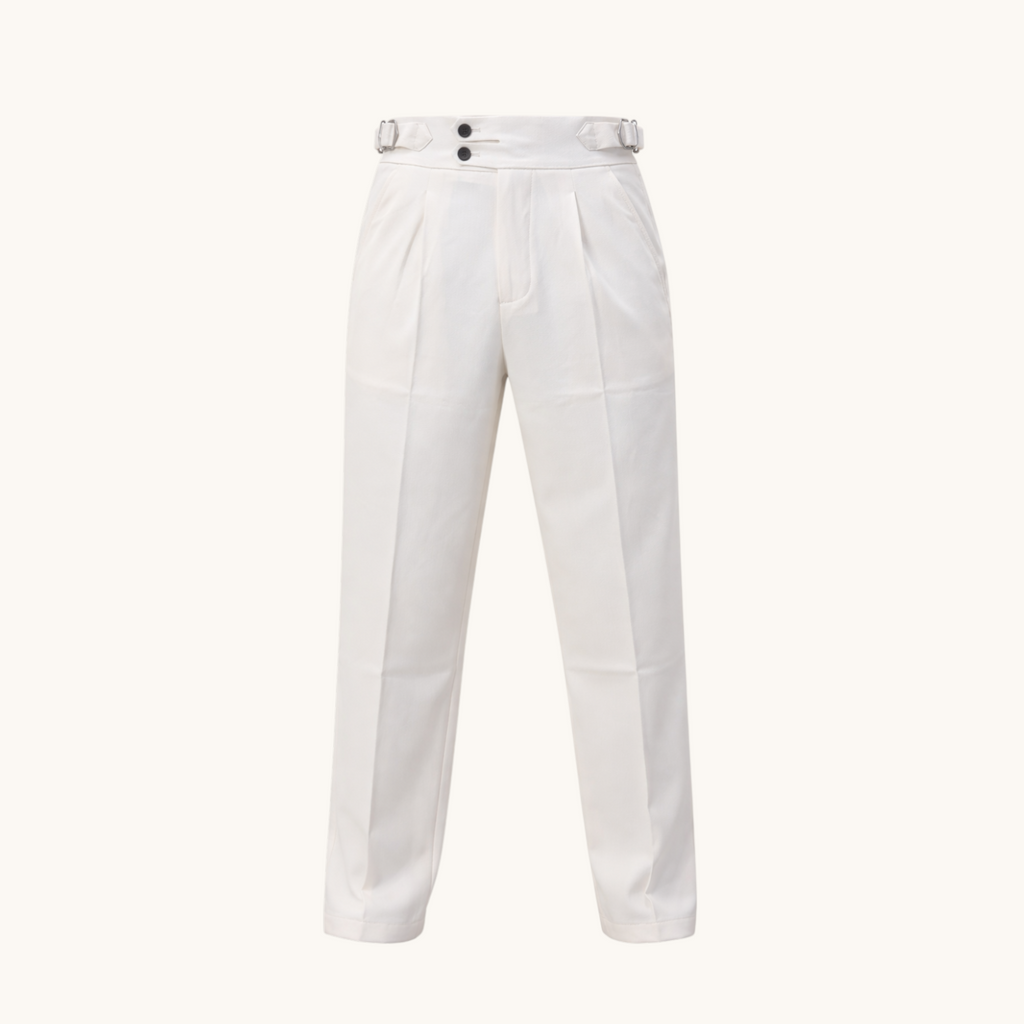 White Gurkha Trousers
