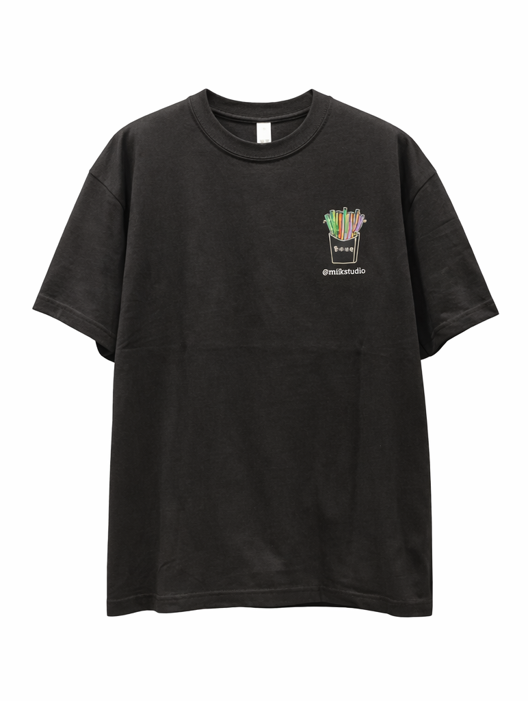 002 Oversize Back Print Tee