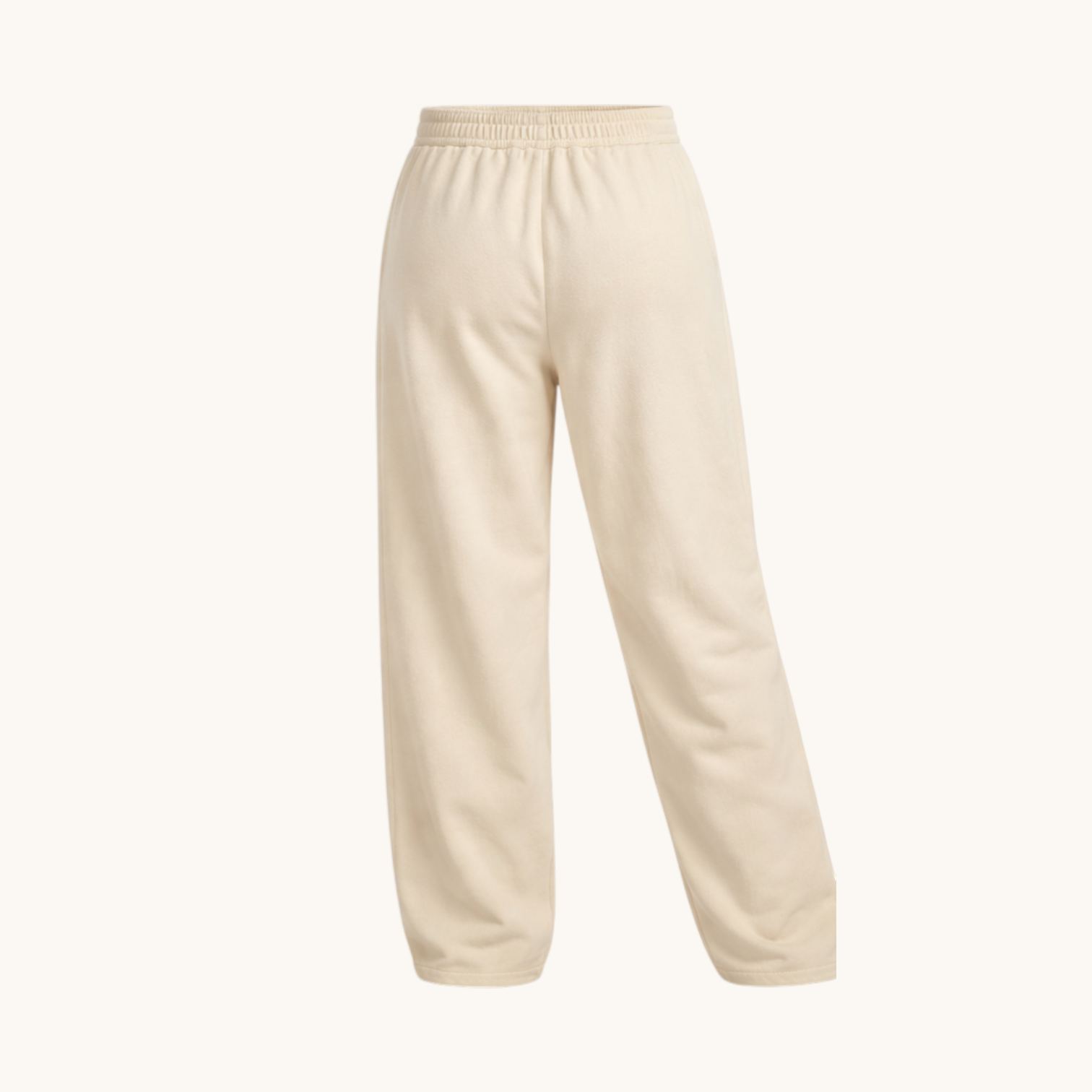 Beige Track Pants