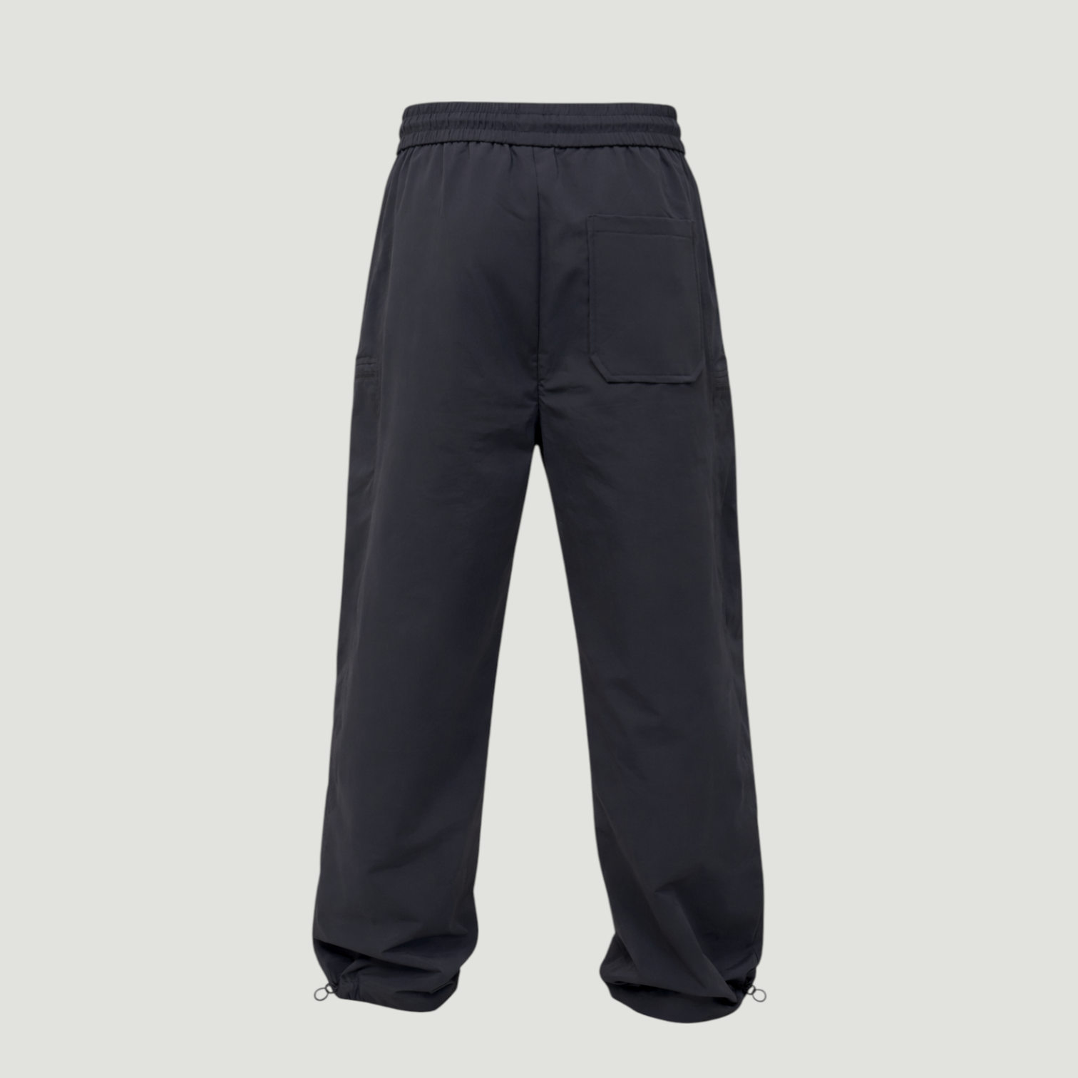 003 Black Loose Fit TrackPants