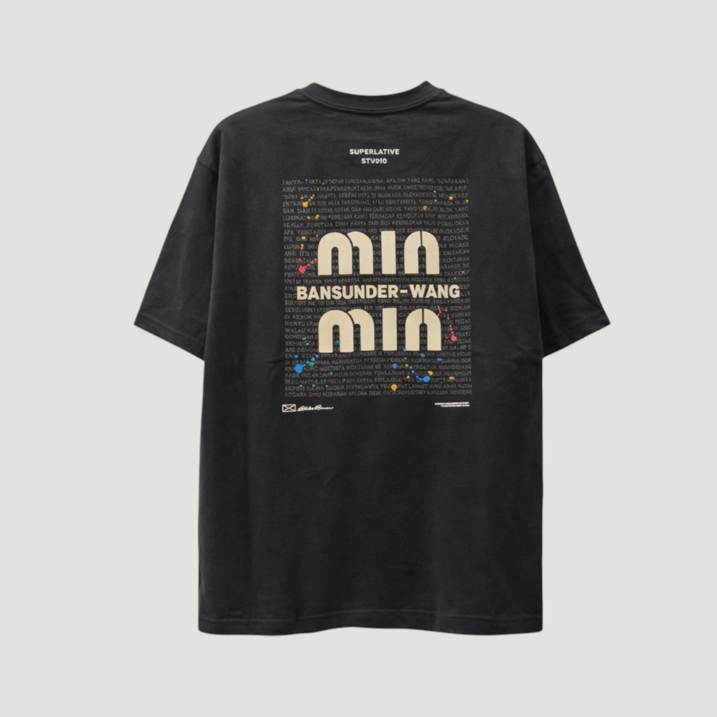 Black Oversize tee 250 GSM