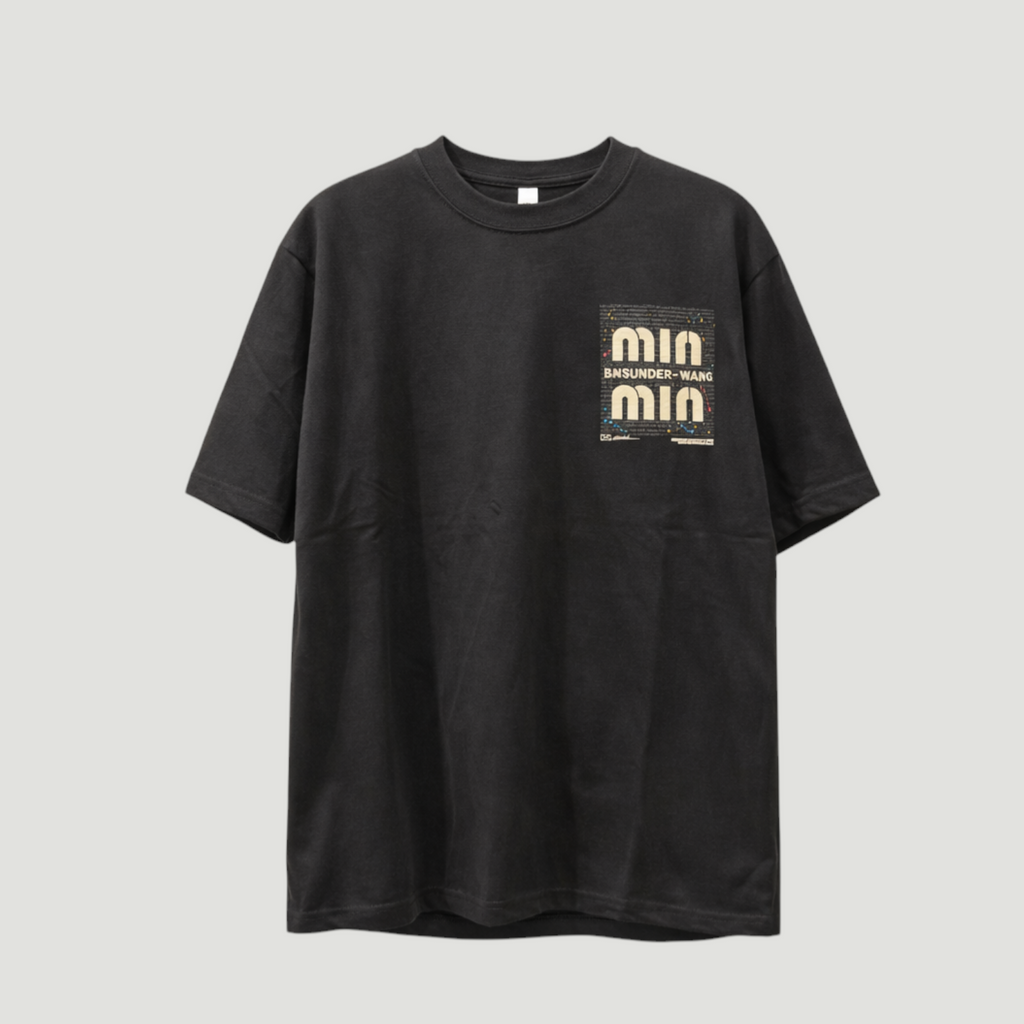 Black Oversize tee 250 GSM