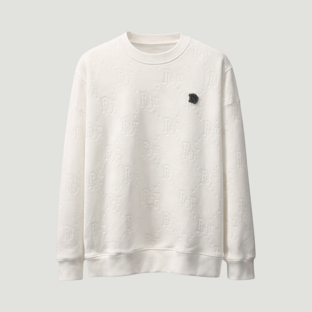001 White Sweatshirt